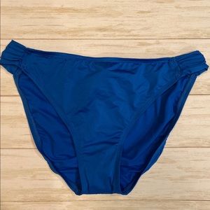 Royal blue bathing suit bottom